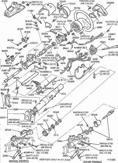 2002 Ford explorer steering column diagram #3